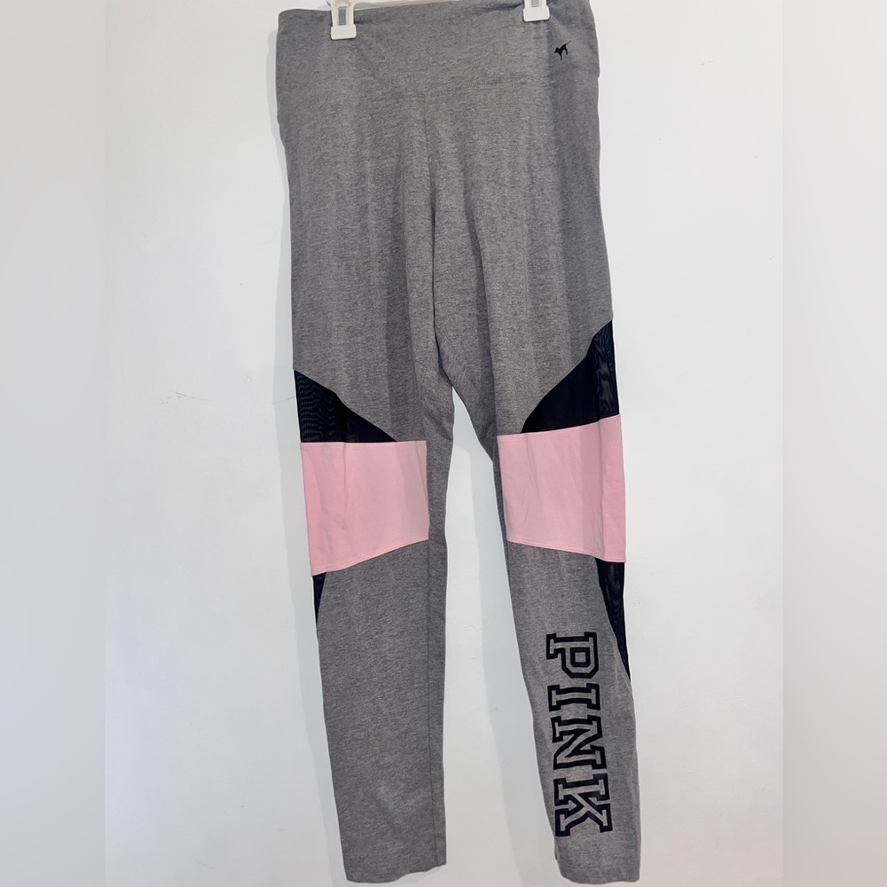 Pink Victoria Secret Vs leggings.